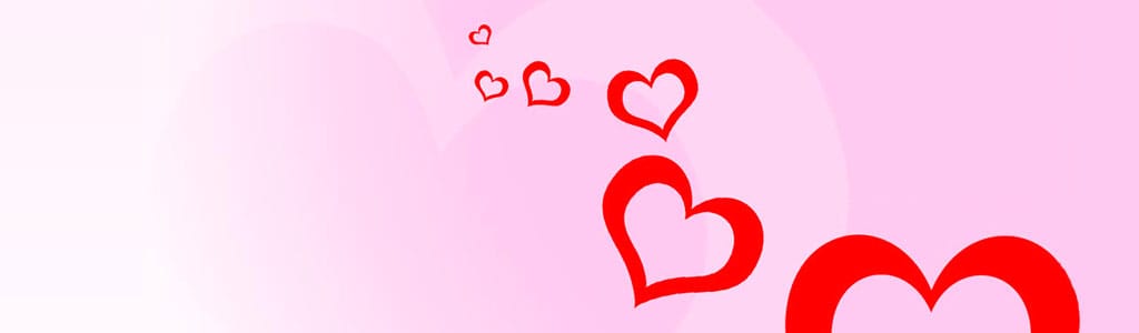 Herzen der Liebe symbolisch für Frauen ansprechen und verlieben